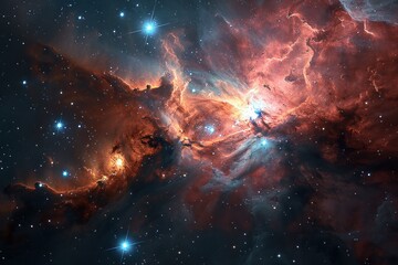 cosmic nebulae and galaxies