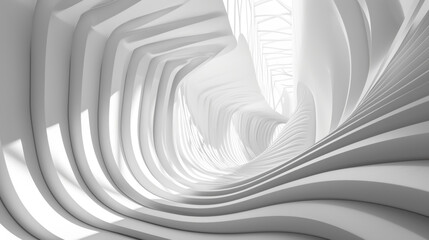 illustration of line wave white background