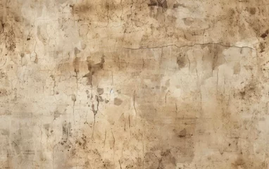 Crédence de cuisine en verre imprimé Vieux mur texturé sale Aged Paper Texture Backdrop