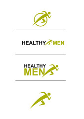 Healthy men Sport-Logo