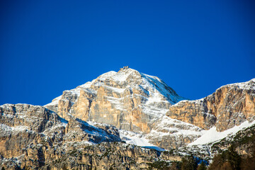the splendid Tofane north of the beautiful Cortina d'Ampezzo