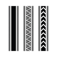 traditional tribal pattern design tattoo, traditional tribal pattern logo template