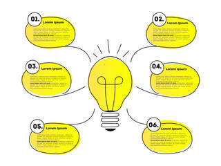 Hand drawn doodle illustration on the topic of business and finance. Business development infographics from scratch. Modern illustration design for websites, banners, presentations. 