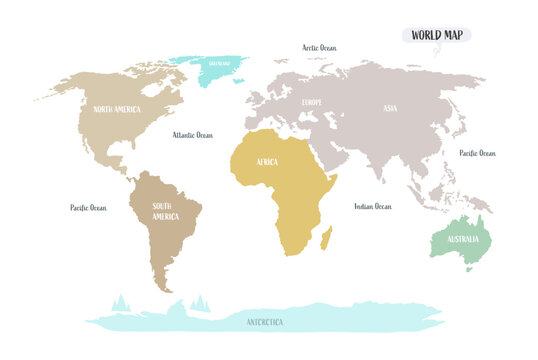 World Globe Map. Explore the World.