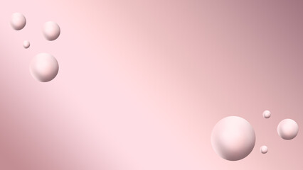 Water drops on gradient background bubble color concept graphic for illustration