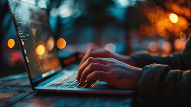 Graphic Designer at Work