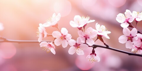 A Frame Filling Shot of a Gorgeous Cherry Blossom