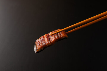 うなぎ　箸持ち　Eel Chopstick Holder