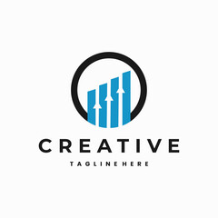 Growth Finance Circle Logo On White Background