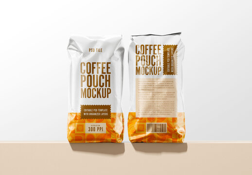 Coffee Bag Mockup