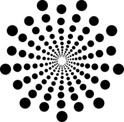 Fireworks black icon isolated on transparent background