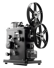Naklejka premium old movie projector