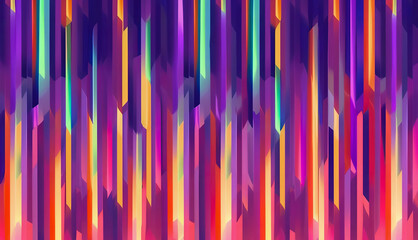 abstract colorful geometric vertical lines background - obrazy, fototapety, plakaty