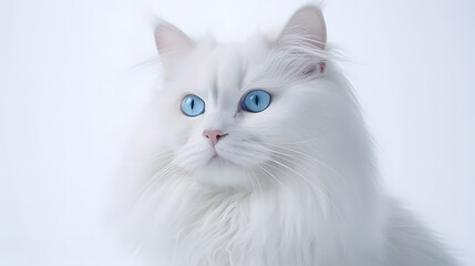 Fototapeta premium 白猫