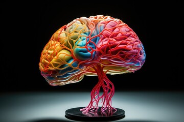 Human Mind Brain protective neural oscillation skull. Neurotrophic factors nurturing cognitive health. Synaptic phenomena: Long-Term Potentiation (LTP), while Long-Term Depression (LTD) refines them.