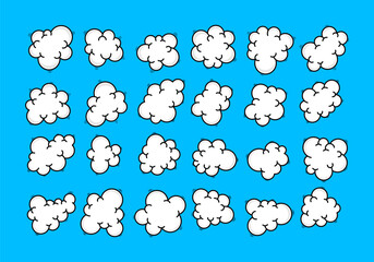 Cloud Shape Collection with Thin Lines