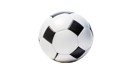 Naklejka premium soccer ball isolated on transparent and white background.PNG image.