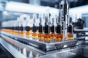 A state-of-the-art facility produces electronic cigarettes, showcasing cutting-edge manufacturing technology