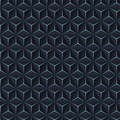 3D geomatric pattern background