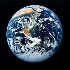 Naklejka premium earth in space