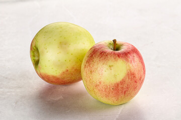 Sweet juicy ripe organic apples