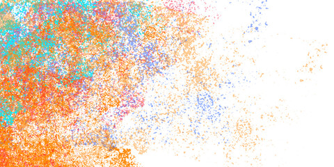 Abstract grunge texture multicolor background banner