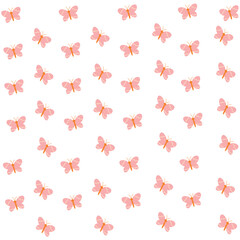 beautiful background with butterflies. pattern with butterflies