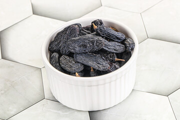 Blue raisin - dry grape berries