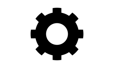 Setting gear flat icon. gear tool symbol icon