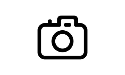 Camera line art icon. Photography Camera Symbol icon