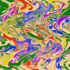 Abstract, color-painted images without exact shapes, multi-colored, pretty multi-colored painted together, are used to create background images.