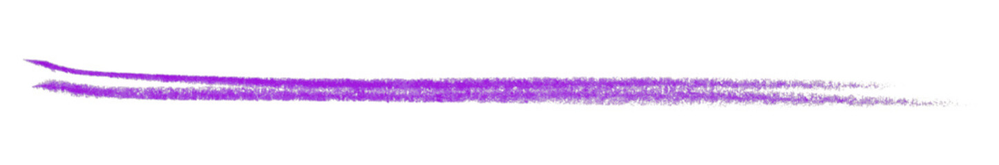 purple pencil strokes isolated on transparent background