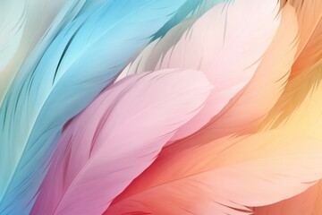 pastel colour feather abstract background pastel colour feather abstract background