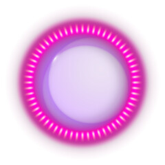 Glowing Neon Circle