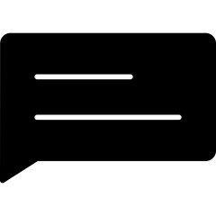 Fototapeta premium Conversation Icon