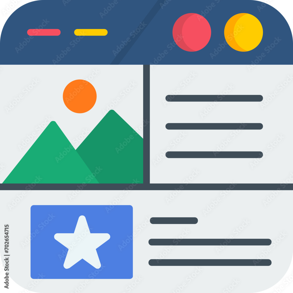 Poster landing page icon