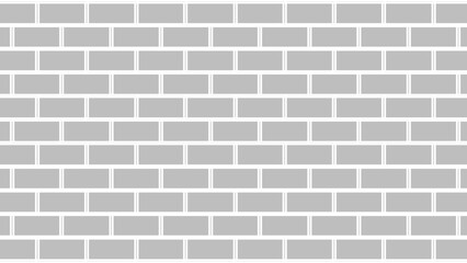 Grey and white brick wall background