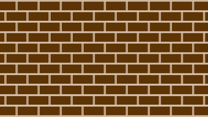 Brown and beige brick wall background