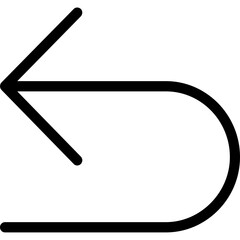 U Turn Icon
