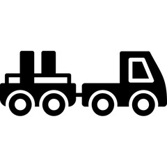 Baggage Truck Icon