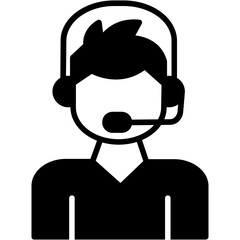 Call Center Agent Icon