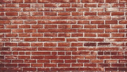 full frame red wall brick background texture