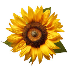 sunflower isolated