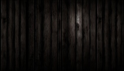 full frame of black dark wood texture background