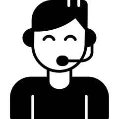 Customer Service Agent Icon