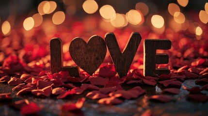 Valentine's Day has the letters love