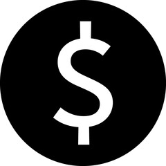 Banking, payment black icon