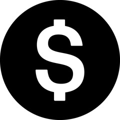 Banking, payment black icon