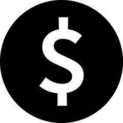 Banking, payment black icon