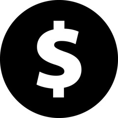 Banking, payment black icon